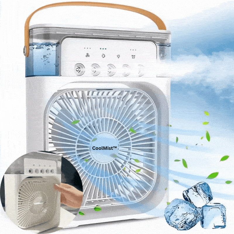 CoolMist™ - Ventilator Portabil 5 in 1